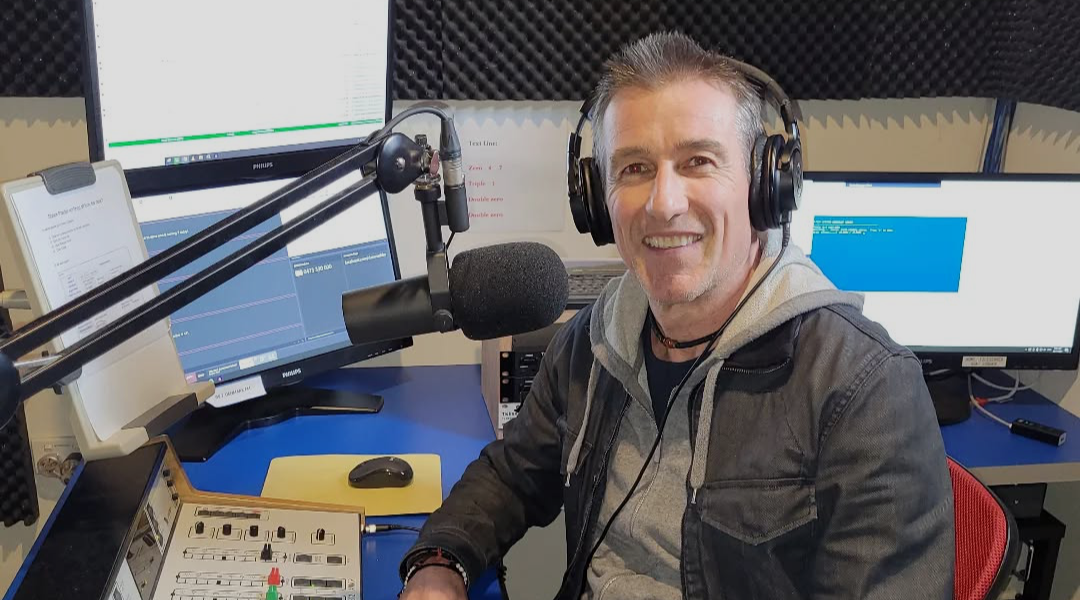 Denmark FM Presenter in Studio