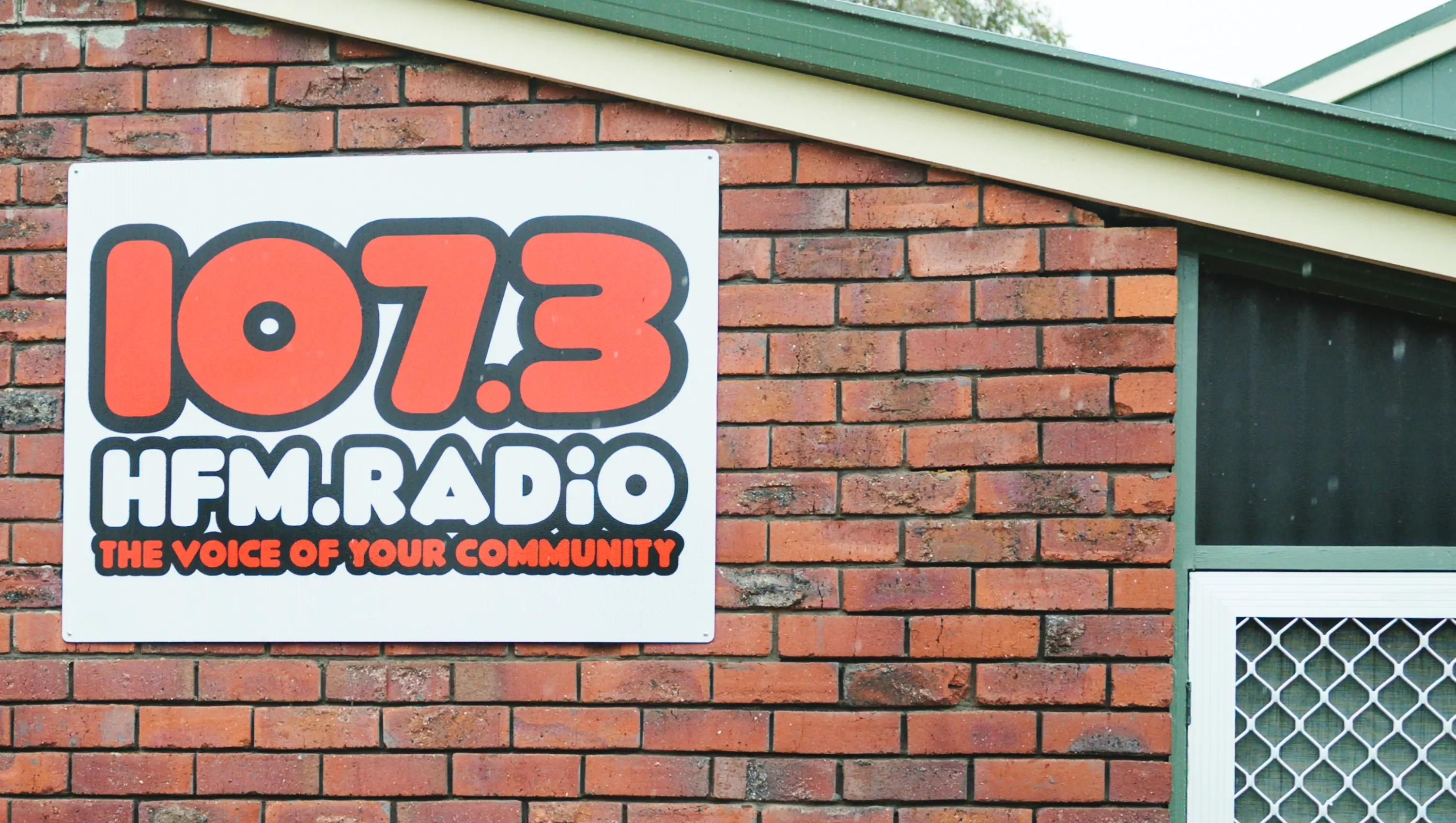 107.3 HFM's radio studio